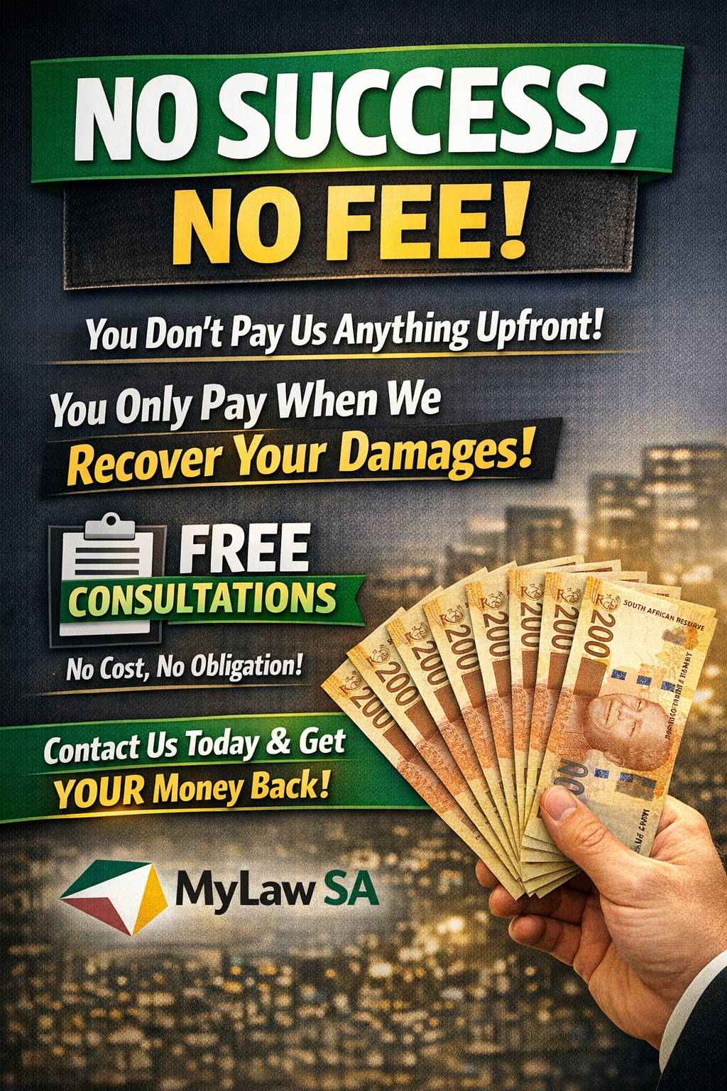 No Success. No Fee !